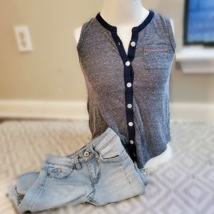 Heather grey tank